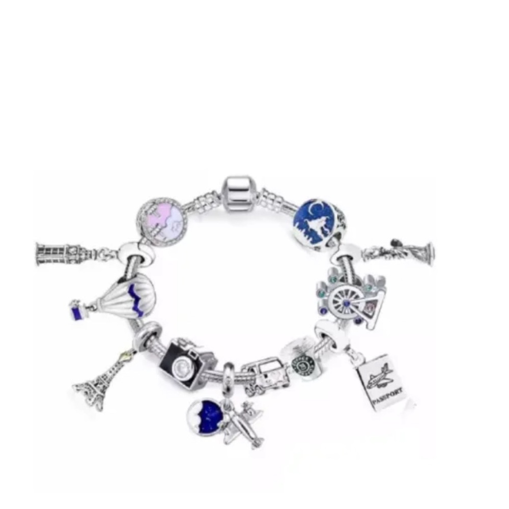 Travel Charm Bracelet
